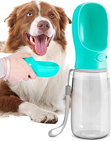 Garrafa de água para cães Buy4Deals, dispensador de garrafa de água portátil à prova de vazamentos