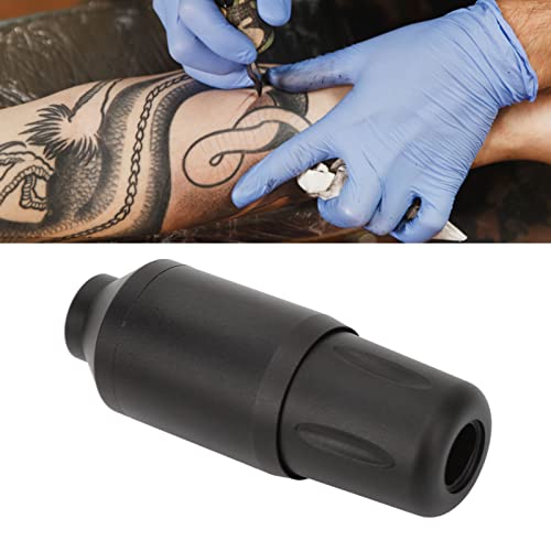 Máquina de tatuagem de caneta curta RCA conector RCA Tattoo Artrist Cartuctides Afalhos de suprimento de pistolas com cordão de clipe de tatuagem, máquina de tatuagem de tatuagem de liga de alumínio Tattoo tatuagem de tatuagem