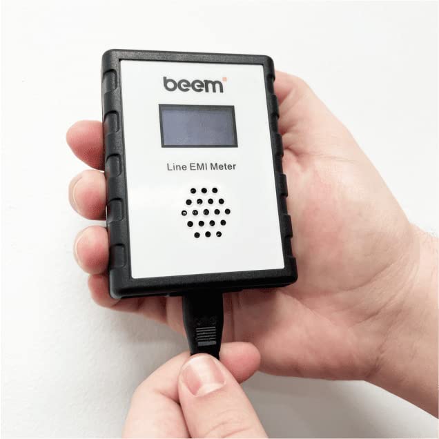 Beem® EMI Meter, mede o ruído nas linhas de força, eletricidade Dirty EMF