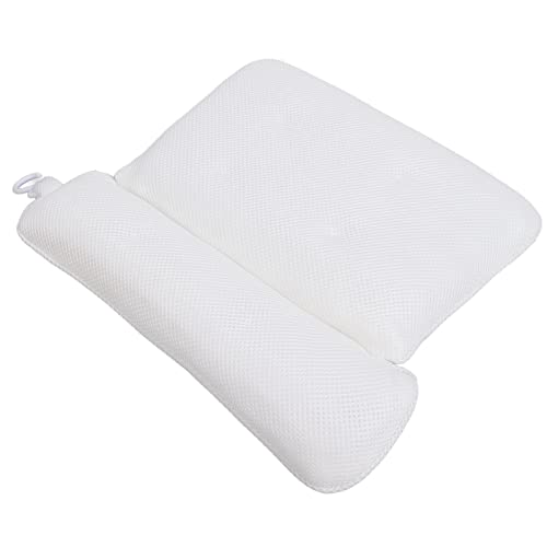Travesseiro de banho em 3d travesseiro de banho respirável para spa para spa