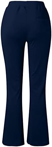 Miashui calças de ioga curta para mulheres calças de ioga soltas para mulheres calças de treino
