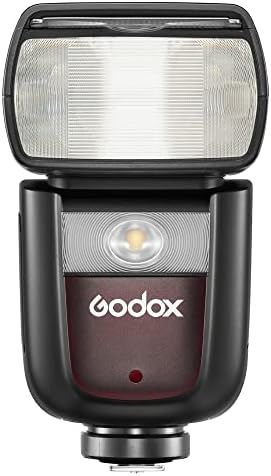 Godox Ving V860III-N Speedlight, 76WS 2.4G HSS Camera Flash, 7,2V/3000mAh Bateria de íons de li, 0,01-1,5s tempo de reciclagem, 10 níveis de lâmpada de modelagem de LED para Nikon Câmera