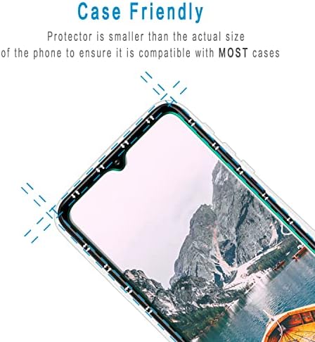 HPTECH projetado para Motorola Moto G Protetor de tela de vidro temperado puro, fácil de instalar, anti -scratch,