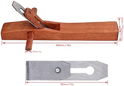 Planeira de mão Bancada de bancada de madeira Hand Carpenter Ferramenta de Woodcraft para aparar