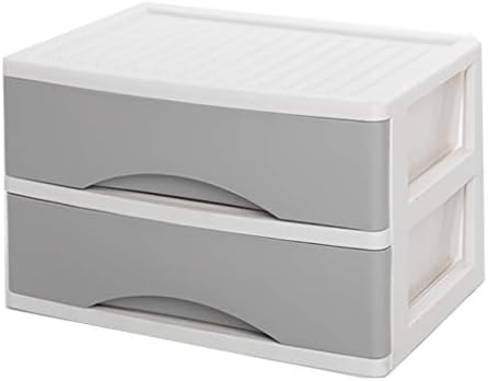 Armários de arquivos Caixa de arquivo Plástico para desktop Locker L 2/3 da gaveta do piso rosa/azul/cinza