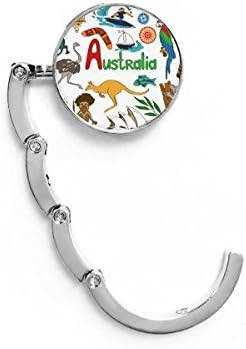 Austrália Paisagem Animais da bandeira nacional Tabela gancho Extensão decorativa Extensão dobrável cabide