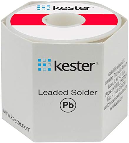 Kester 24-6337-6401 63/37-020-331-66, solda solúvel em água solúvel