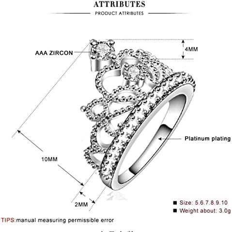 Ringos de resina Tamanho 5 anel de onda feminino Jóias personalizadas de jóias de luxo Micro pavimentado anel