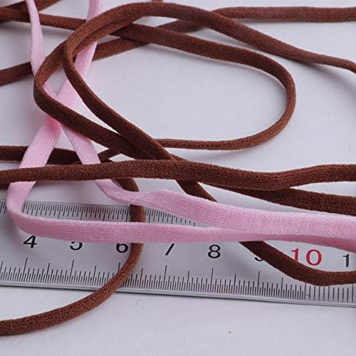 Irisgardenn 4/5mm de corda elástica colorida redonda de borracha de borracha de borracha pendurada fita adesiva