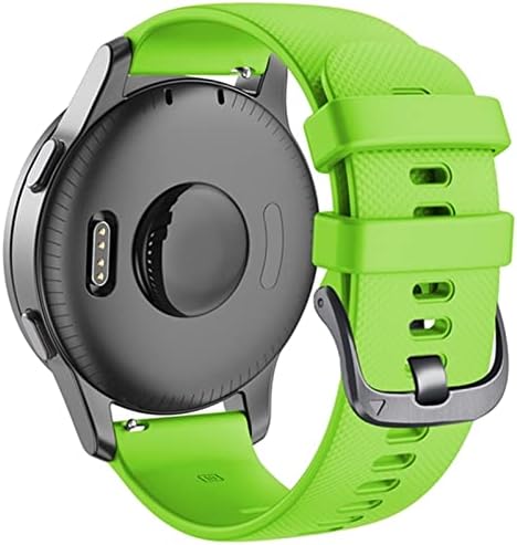 Bahdb 22mm Sport Silicone Watch Band Strap for Garmin Active/ Venu 2/ Vivoactive 4/ Forerunner 745 Pulseira