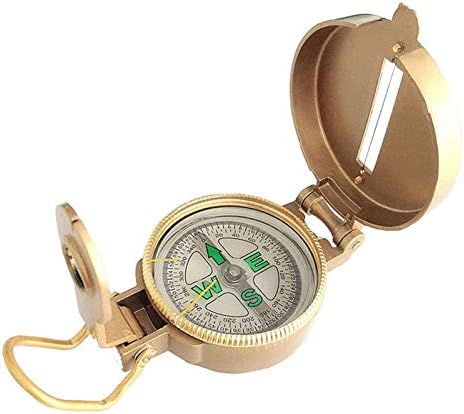 Shzbcdn Golden Spiral Compass portátil Compass, Ferramentas de Compússica de Navegação ao ar livre