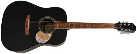 Shawn Mendes assinou autógrafo em tamanho grande Gibson Epiphone Guitar Guitar C w/James Spence Autenticação