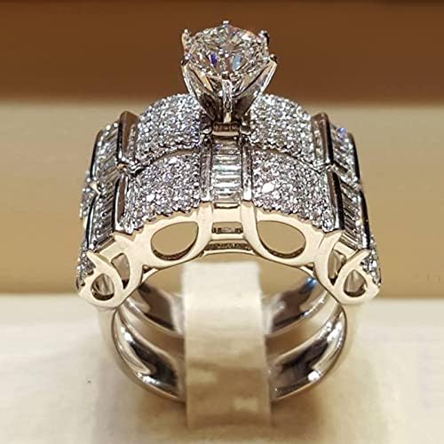 Yistu toca para os adolescentes dia dos namorados anel de diamante anel leve anel de luxo novo anel criativo