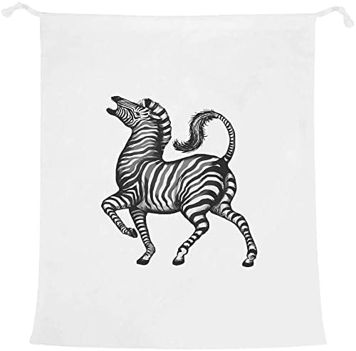 Azeeda 'Zebra' Laundry/Bolsa de Lavagem/Armazenamento
