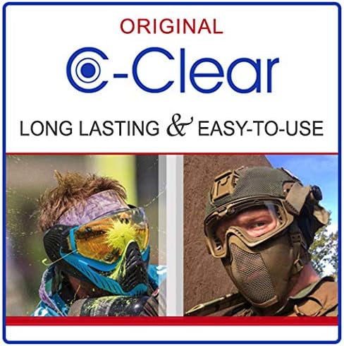 Clear Anti-Fog, limpador de lentes antiestático para máscaras de face de PPE e óculos