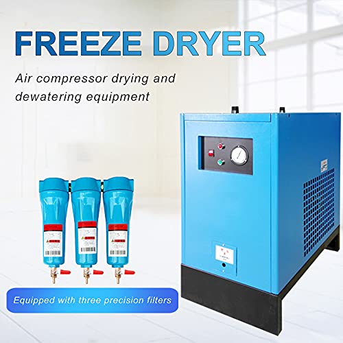 Secador refrigerado de hnzxibe 1,5m3 compressor de ar parafuso refrigerado secador de ar comprimido