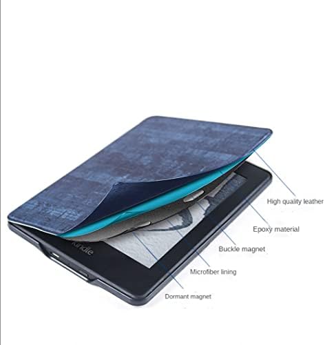 Caso para o novo Kindle Oasis 2019, Premium PU Leather Smart com Automodante Casa/Sleep Case Inteligente