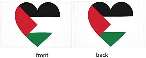 Adoro bandeira da bandeira da palestina bandeira de carro 12 x 18 polegadas bandeira de decoração de carro de carro de dupla face de 18 polegadas
