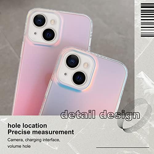 WVM para iPhone 13 Case com mudanças de cor com movimento e luz, protetor protetor à prova de choque