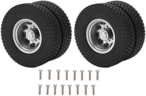 VGEBY RC Pneus, 2pcs rc pneus traseiros, forte desempenho de amortecimento de controle de carro remoto para 1/14
