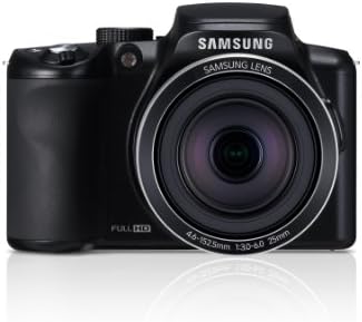Samsung WB2100 Câmera Digital CMOS 16.4MP com zoom óptico 35x, tela LCD de 3,0 e vídeo 1080i HD