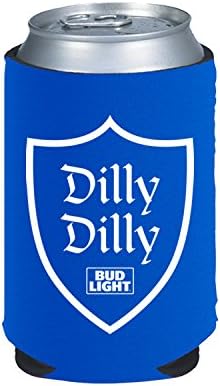 Kolder licenciado Bud Light Dilly Dilly Kaddy Can Telder Blue, tamanho 4.5
