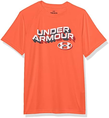 Under Armour Boys 'Tech Wordmark Camiseta de manga curta