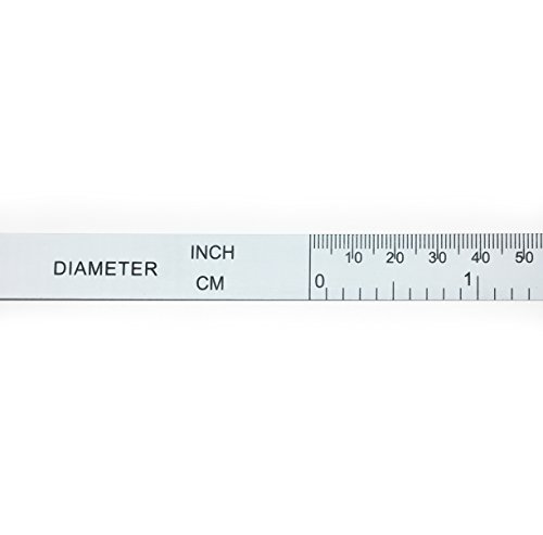 Medida perfeita de fita de circuito de diâmetro PI e regra de bolso de layout Dal120-1 / 2 polegadas por 12ft / 3,5m