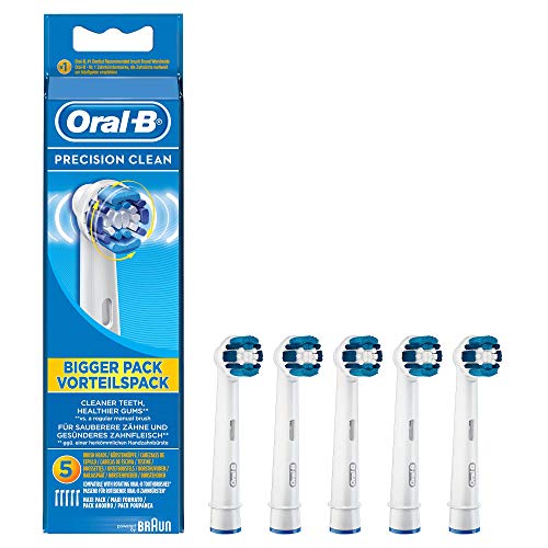Braun Oral -B Precision Clean Electric Substibilde de dentes de dentes - pacote de 5