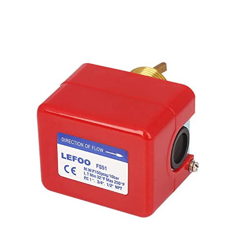 LEFOO FS51-11 Chave de fluxo 220V 15A Interruptor de fluxo de água Controle de remo, controle de fluxo