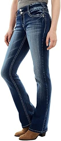 Jean Women calça 2023 jeans femininos emagrecedores duplos de salteto de cintura alta jeans