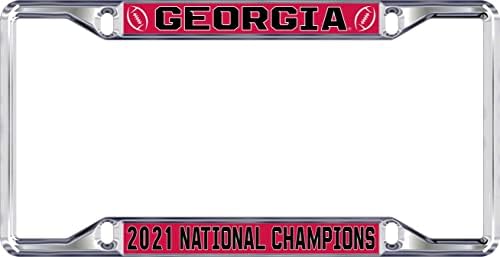 Universidade da Geórgia 2021 Campeonato Nacional Georgia Bulldogs UGA METAL PLACE PLACE LODA
