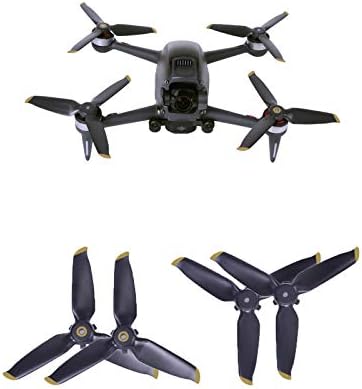 Hooshion 2 pares 5328s Blades de reposição de hélices de drones para DJI FPV Combo Drone Acessórios