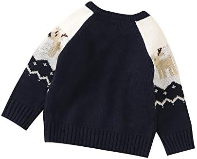 Mimixiong Baby Christmas Sweater Toddler Rena