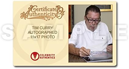Tim Curry autografou a foto 11 × 17 lenda