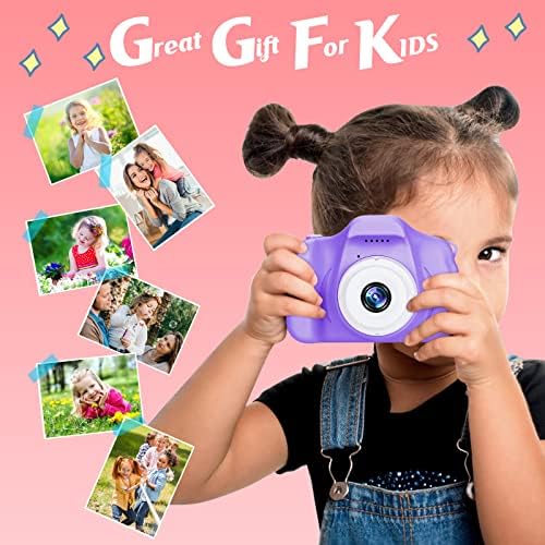 Câmera infantil para meninos e meninas, Câmera digital Sineau para presente de brinquedo infantil, Presente