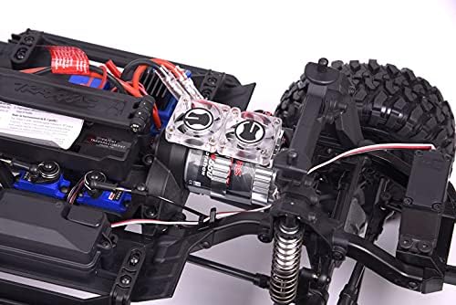RC Crawler Truck Motor de motor de resfriamento duplo dissipação de calor com indução térmica para traxxas trx-4