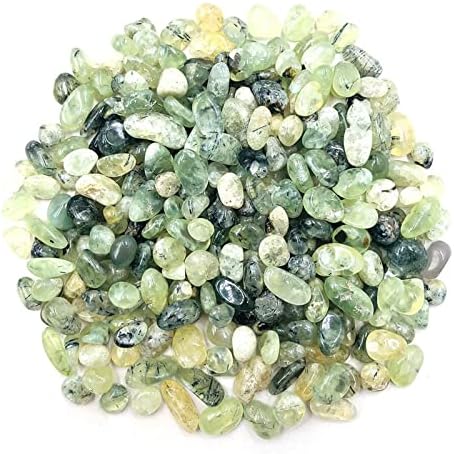 50g/pacote de cristais de cascalho de cascalho de pedacinho de pedra de pedra verde de 50g/paco
