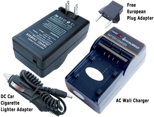 Kit de carregador de bateria de carro de parede AC ITEKIRO para JVC GY-HD100U GY-HD110 GY-HD110U GY-HD111 JY-HD10