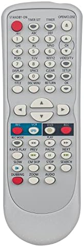 Econtrolly NB654 Substitua o controle remoto de controle para FUNAI WV20V6 VCC/DVD Player Recorder