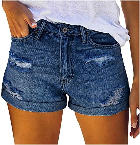 Shorts de emagrecimento de miashui mulheres calças de bolso casual shorts femininos jeans sólidos