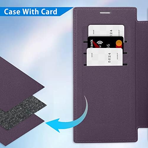 Caso magnético de Gukalong para Samsung Galaxy S23 Ultra 5G Caixa de carteira compatível com caixa