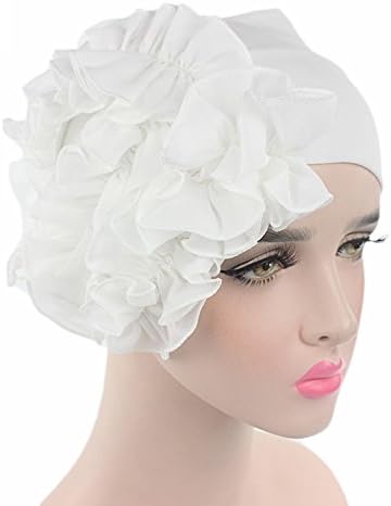 Acessórios para hat de quimioterapêutica para câncer de flores para mulheres lenço de gorro encerrar touca