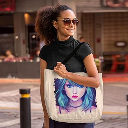 Sacola de personagem - bolsa de compras Swiftie - sacola com tema de anime