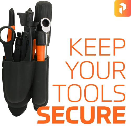 Kit de ferramentas coaxiais do Paladin Tools With Grip Pack-Grade Professional-Inclui crimper coaxial,