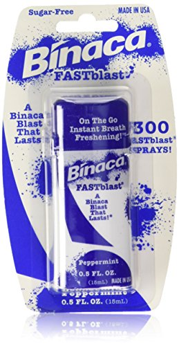 Binaca FastBlast Blabes Spray Peppermint-0.5 fl. oz.