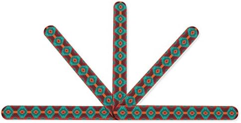 Arquivo de unhas de padrão navajo do sudoeste do sudoeste tira as ferramentas de manicure em placas de emery