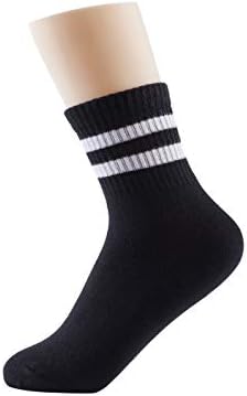 Oohmy Boys Meias 12 pacotes ajustados para meninos e meninas de 2 a 12 anos de idade, meias de tornozelo de algodão