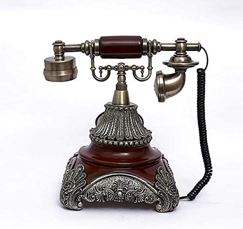 Retro Vintage Telefone Europeu Antigo Telefone Retro Officiário Telefone Telefone Dido Dial Antigo
