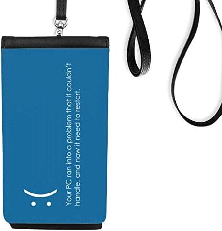 Programador PC em Problema Art Deco Gift Fashion Phone Cartlelet Polsa pendurada bolsa móvel bolso